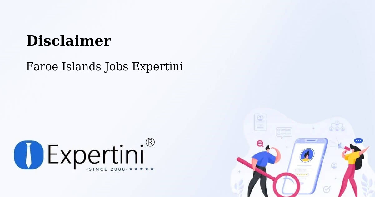 Disclaimer – Grógv - Faroe Islands Jobs Expertini