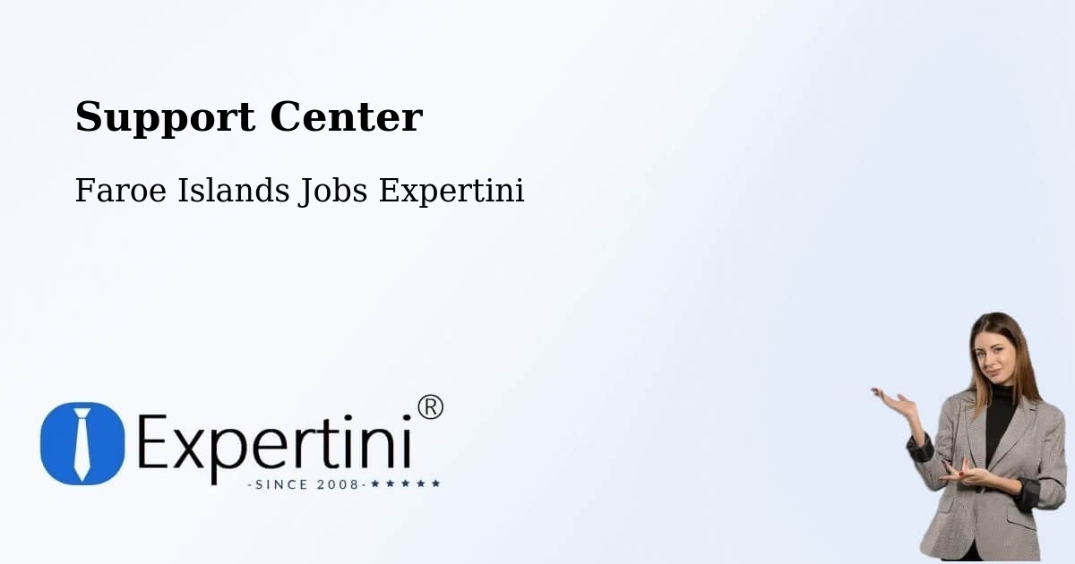 Support Services – Grógv - Faroe Islands Jobs Expertini
